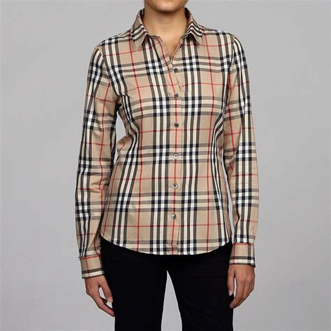 burberry shirt women's blouse|Burberry women's shirts & tops.